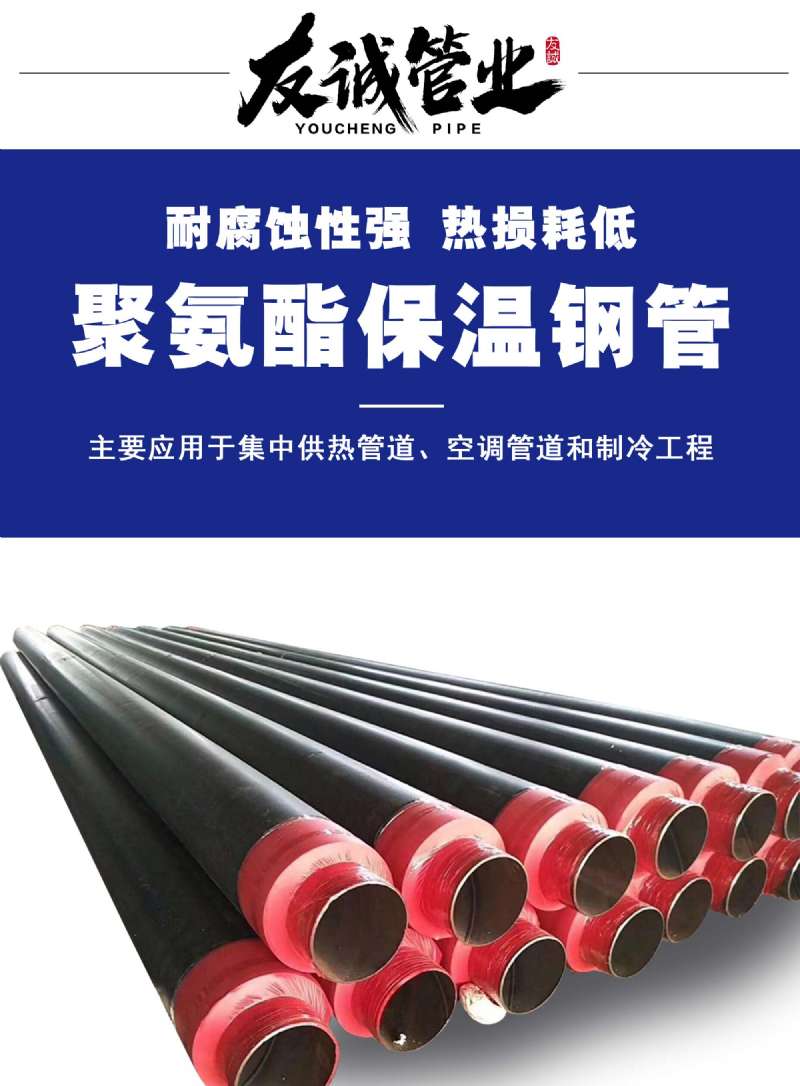 聚氨酯保溫鋼管 聚氨酯保溫鋼管